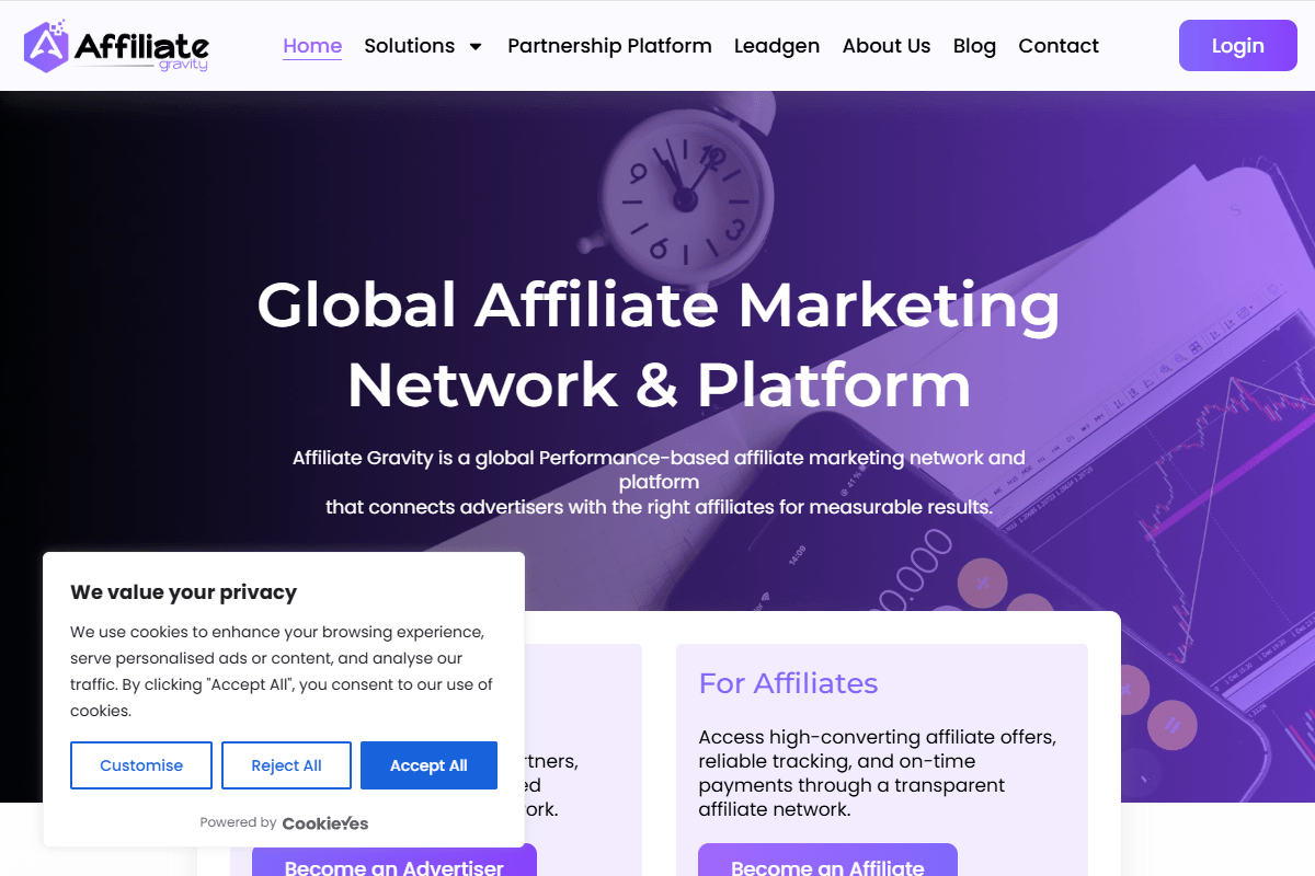 Affiliate Gravity logo
